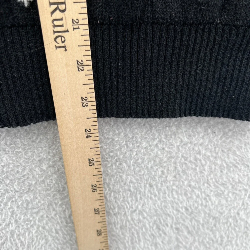 Star Wars Medium Womens Black Top Ugly Sweater Long Sleeve Pullover Darth‎ Vader - Picture 9 of 14